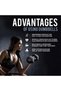1 Kg Hexagonal Dumbbells [2 Piece] Set PVC Coated Hand Weights Anti-Slip Anti-Roll Home Gym Fitness Equipment for Strength - 7