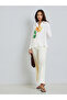 Off White Floral Print Long Sleeve Shirt - 2