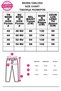 Plus Size Elastic Waist High Waist Rhinestone Straight Leg Fabric Women's Trousers - 3