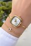 Women's Wristwatch - Adjustable Steel Band - Comes with a Bracelet Gift - 4
