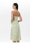 Rochie camisol de damă verde deschis - 4