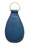 Handmade Blue Color Keychain from Antique Silk Carpet - 3