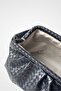Alba Knitted Detailed Black Hand and Shoulder Bag - Clutch - 4