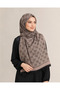 Double-Sided Patterned Hijab Shawl - 2