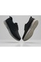 (Birkan) Genuine Leather Inside and Out Poly Hafi Sole Comfortable Daily Men's Shoes Black - 5