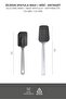 Set of 2 Silicone Spatulas Anthracite - 2