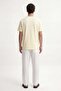 Yellow Cotton Men's T-Shirt - 5