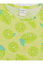 Quality Pieces from Çelebi Store Zero Roba Yaka Printed Girl's Dress - 3
