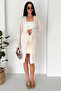 Women's Openwork Oversize Long Knitwear Cardigan - 5