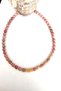 Certified 6 mm Rodonite Natural Stone Necklace