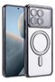 Ilkeshop New Poco X6 Pro Joke Simli Magneticsafe Case (171157) - Black