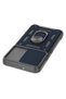 Ilkeshop New Galaxy S23 Case Pars Lens Ring Silicone (180752) - Navy Blue - 4