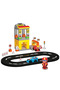 F1 Race Track and Garage Set 48 Pieces with Lights Educational Car Track 18+ Months - 3