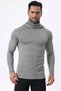 Men's Face Mask Hooded Stretchy Fabric Fisherman Biker Sailing Long Sleeve Sports Sweatshirt - 4