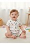Baby Boy Muslin Barbatöz Jumpsuit 100% Organic Cotton Summer Jumpsuit Surfer Dog Patterned - 3