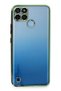 Ilkeshop New Realme C25Y Case with Lens Silicone (221311) - Green - 2