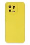 Ilkeshop New Mi 13 Case Nano Velvet Silicone (02525) - Yellow