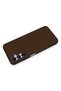 Ilkeshop New Galaxy A05S Case Taft Cover (10915) - Brown - 2