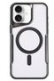Ilkeshop New iPhone 16 Plus Case Boyi Magsafe Silicone Cover (05548) - Black