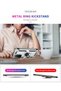 ILKESHOP غطاء سيليكون جديد لهاتف Poco F3 من ILKESHOP مع حلقة صوفيا (165012) - فضي - 4
