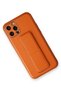Ilkeshop New iPhone 12 Pro Case Coco Leather Stand Cover (174925) - Orange - 2