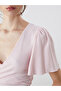 Double Breasted Collar Women's Blouse - 3