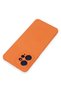 Ilkeshop New Redmi Note 12 4g Case Nano Inside Velvet Silicone (204323) - Orange - 3