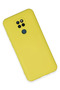 Ilkeshop New General Mobile Gm 20 Case Nano Inside Velvet Silicone (194939) - Yellow - 3