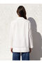 Ecru Embroidery Detailed Women's Shirt Tunic from Güli̇s Gi̇yi̇m - 4