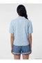 Ozmarka New Season Balloon Sleeve Women's Brode Shirt - 4