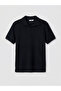 Esvab • Modern & Distinctive Devrik Roba Collar Men's Knitwear T-Shirt - 6