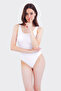 Women's Thick Straps & Hooked Bottom Flexible Daily Body Undershirt - 95% Cotton Breathable Fabric - 2