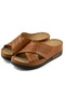 Summer Women's Anatomical Slippers – Non-Slip Sole Cross-Strap Model - 3