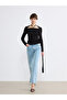 Blue Straight Fit Women's Jean Pants