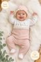 5-Piece Newborn Girl Baby Hospital Discharge Set Zibin Set Baby Hospital Discharge Gift Hospital Discharge - 5