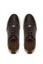 Men's Genuine Leather Brown Sneakers & Sports Shoes - 5