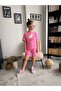 Girl's Muslin Fabric Shorts Set - 2