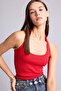 Fitted Camisole Halter Neck Cotton Undershirt H8088Ax26Sm - 3