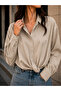 Women's Casual Fit Long Sleeve Oversize Shirt” - 3