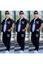 Cool Boy Embroidered Shirt 3-Piece Men's Set - 3