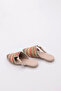Pm386-K606 Women's Straw Slippers with Accessories - 3