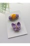 Special Non-Slip, Non-Burning 2-Piece Baby Buckle Set for Babies with Little Hair, Handmade Gift Set - 2