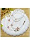Pink Beads - Pearl Women's Eyeglass Chain - 2