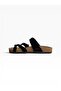 Women's Flip-Flops with Double Buckle, Comfortable Anatomical Sole Slippers - 4