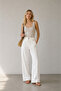 Beli Ornamented Belted Wide Leg Trousers - 5