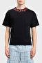 100% Cotton Logo Printed Regular Fit Crew Neck t Shirt Men's t Shirt Pmaa109S26Jer00