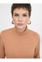 Rochie midi maro deschis - 7