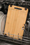 Bamboo Non-Slip Cutting Board - Chopping Board - with Quality Bamboo Non-Slip Pad - Wooden Board - 4