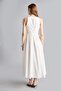 100% Cotton Fitted Halter Neck Poplin Sleeveless Midi Dress H4575Ax26Sm - 5