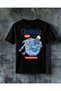 Keep Chilling Skeleton Printed Oversize T-Shirt
